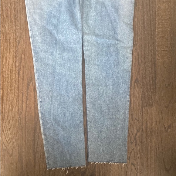 Re/Done High Rise Ankle Crop Jeans - Picture 8 of 9